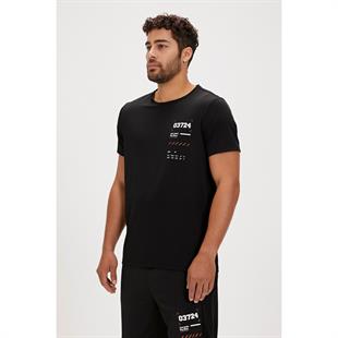 Bad Bear Jesse Siyah Baskılı Erkek T-shirt