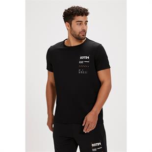 Bad Bear Jesse Siyah Baskılı Erkek T-shirt