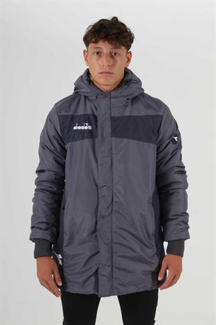 Diadora Forza Anorak Uzun Mont Antrasit