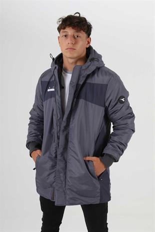 Diadora Forza Anorak Uzun Mont Antrasit