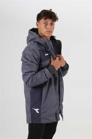 Diadora Forza Anorak Uzun Mont Antrasit