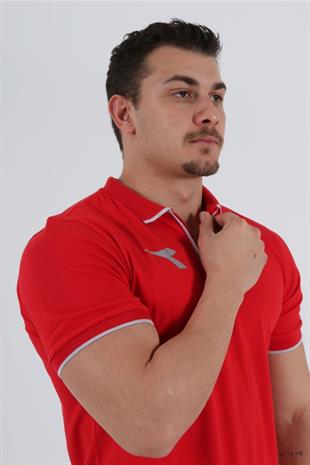 Diadora Satürn Kamp T-Shirt Kırmızı