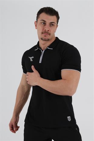 Diadora Satürn Kamp T-Shirt Siyah