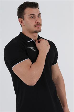Diadora Satürn Kamp T-Shirt Siyah