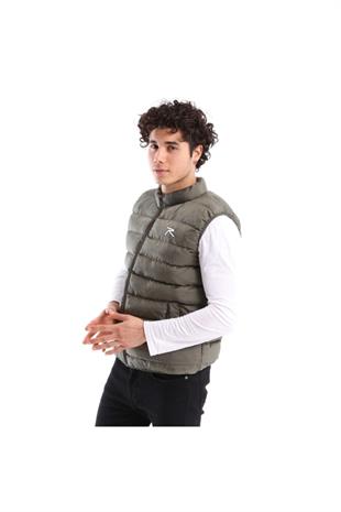 Erkek Şişme Yelek Hemı Haki