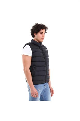 Erkek Şişme Yelek Hemı Siyah