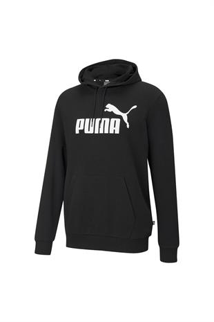 Ess Big Logo Hoodie Tr Erkek Günlük Sweatshirts 58668801 Siyah