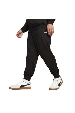 Essential No.1 Logo Erkek Siyah Günlük Stil Eşofman Altı 68264801