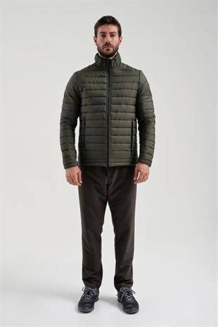 EXUMA ERKEK ŞİŞME MONT   KHAKI