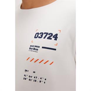 Jesse Beyaz Baskılı Erkek Tişört