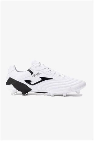 Joma AGUILA CUP 2402 WHITE BLACK FIRM GROUND Krampon 