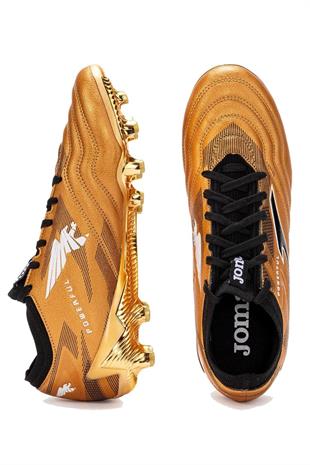 Joma POWERFUL CUP 2418 GOLD BLACK FIRM GROUND Krampon