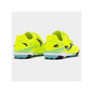 Joma POWERFUL JR 2411 LEMON FLUOR TURF Çocuk Halı Saha Ayakkabı