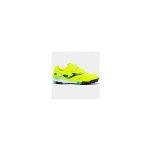 Joma POWERFUL JR 2411 LEMON FLUOR TURF Çocuk Halı Saha Ayakkabı