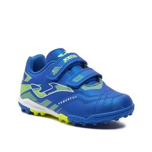 Joma POWERFULL JR 2404 ROYAL TURF Çocuk Halı Saha Ayakkabı