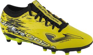 JOMA SUPERCOPA 2309 ERKEK KRAMPON  LEMON FLUOR BLACK FIRM GROUND