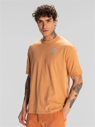 Kappa Frotis Erkek Camel Regular Fit Tişört