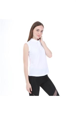 Kappa Kadın Beyaz Rdk Kadın Kolsu Wws Polo T-shirt