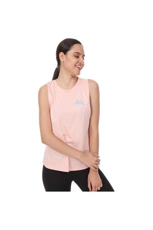 Kappa Kadın Kolsuz Pembe T-Shirt