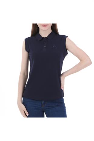 Kappa Kadın Lacivert Wws Rdk Kolsuz Polo T-shirt