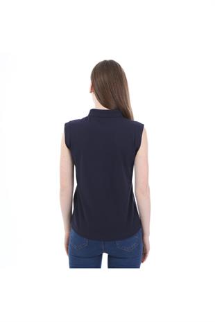 Kappa Kadın Lacivert Wws Rdk Kolsuz Polo T-shirt