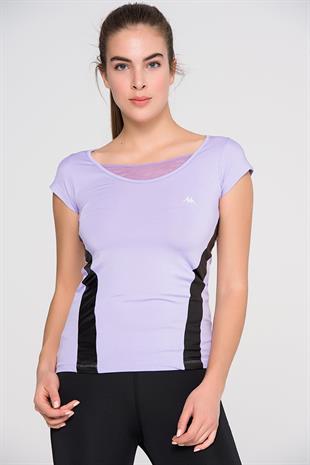 Kappa Kadın Lila T-shirt 303ITF0 