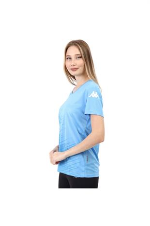 Kappa Kadın Poly T-shirt Abuw Mavi