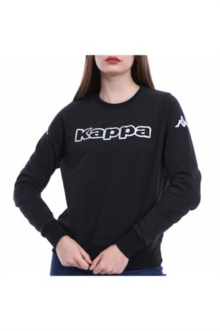 Kappa Kadın Siyah Dıano Sweatshirt