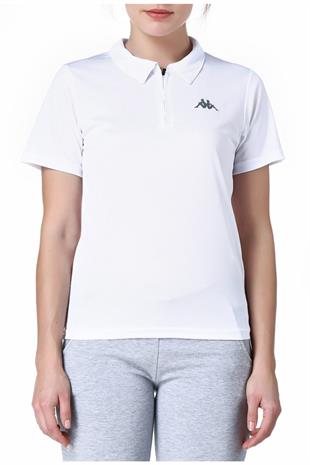 Kappa Polo Slim Fit T-shirt Beyaz