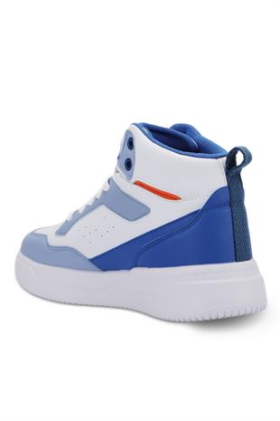 LALI Sneaker Erkek Ayakkabı Beyaz / Saks Mavi