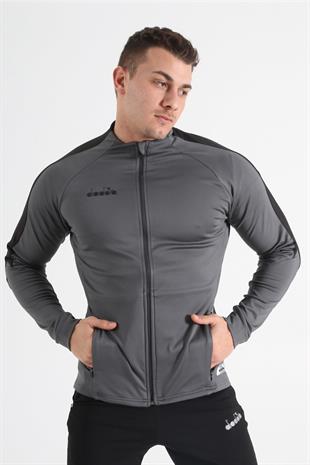 Mundial 21 Kamp Eşofmanı Tek Üst Antrasit