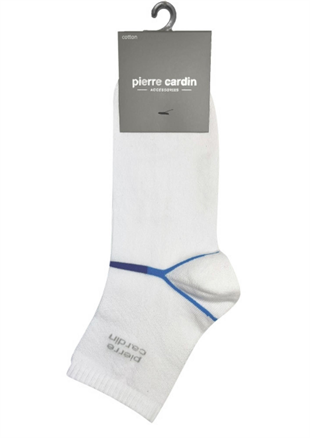 PİERRE CARDİN KISA KONÇ ÇORAP BEYAZ