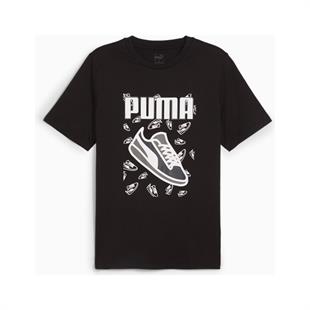 Puma GRAPHICS Sneaker Tee Erkek Spor T-shirt 