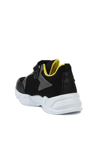 Slazenger Katja Sneaker Erkek Çocuk Ayakkabı Siyah / Sarı
