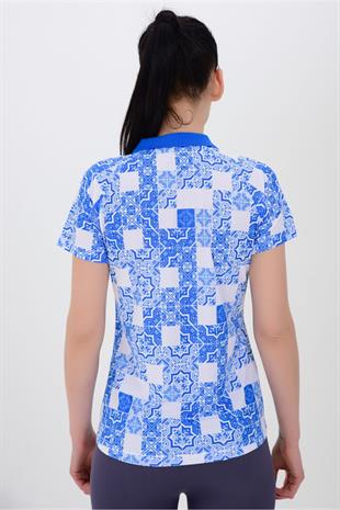 TRYON Kadın Polyester Polo T-shirt Eliz