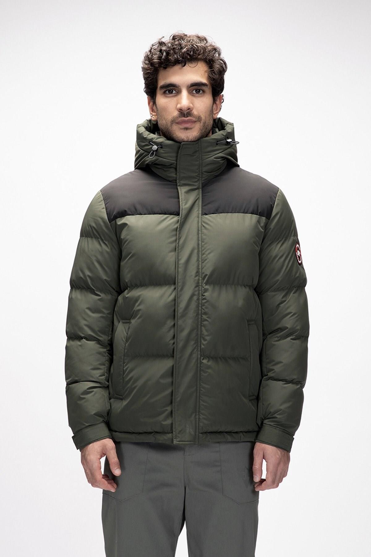  Bad Bear Cup Puffer Coat Erkek Thyme Mont 
