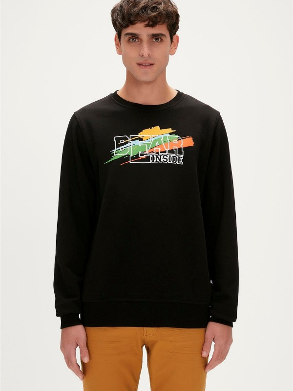Bad Bear CRAYON CREWNECK NIGHT Sweatshirt