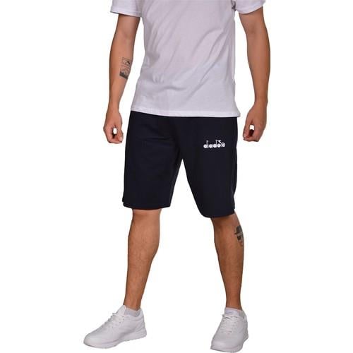 Diadora Mesa - Pamuklu Lacivert Spor Şort - Dıadoramesa