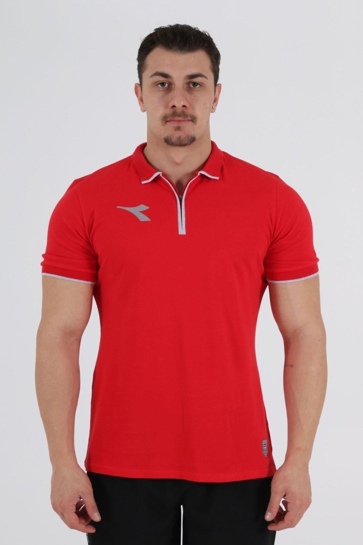 Diadora Satürn Kamp T-Shirt Kırmızı