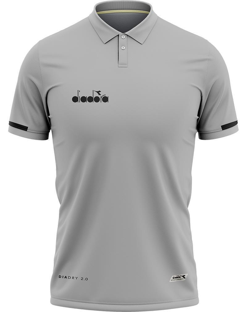 Diadora Venüs  Pamuklu Kamp T-Shirt Gri