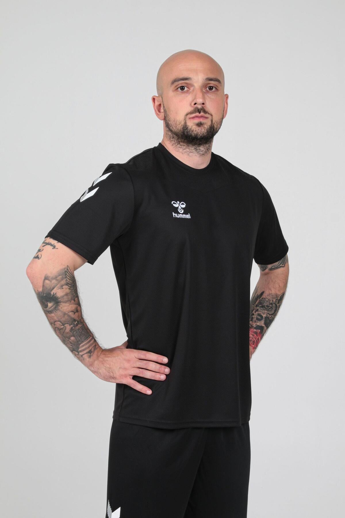 Hummel Oregon Antrenman Tişört Siyah