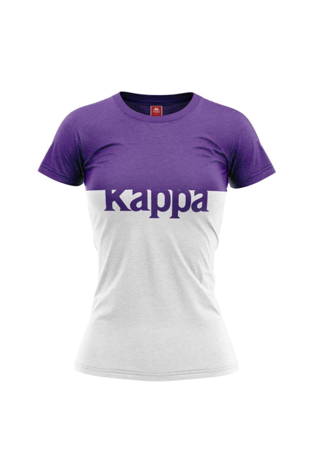 Kadın Baskılı T-shirt Batız Mor