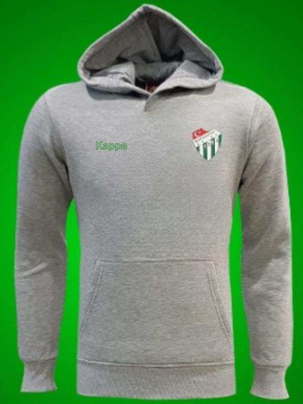 KAPPA ERKEK BURSASPOR SWEATSHIRT GRİ