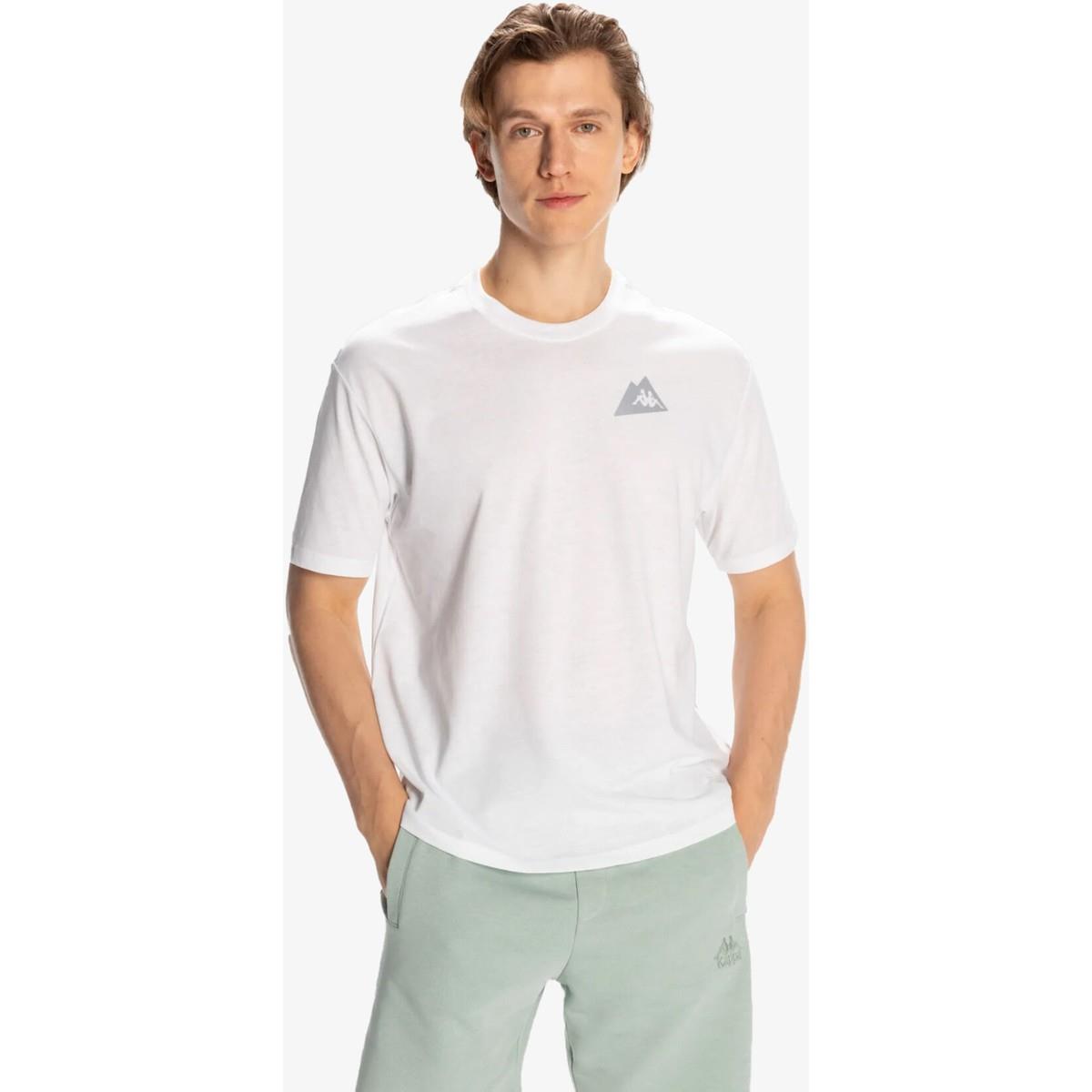 Kappa Frotis Erkek Beyaz Regular Fit Tişört
