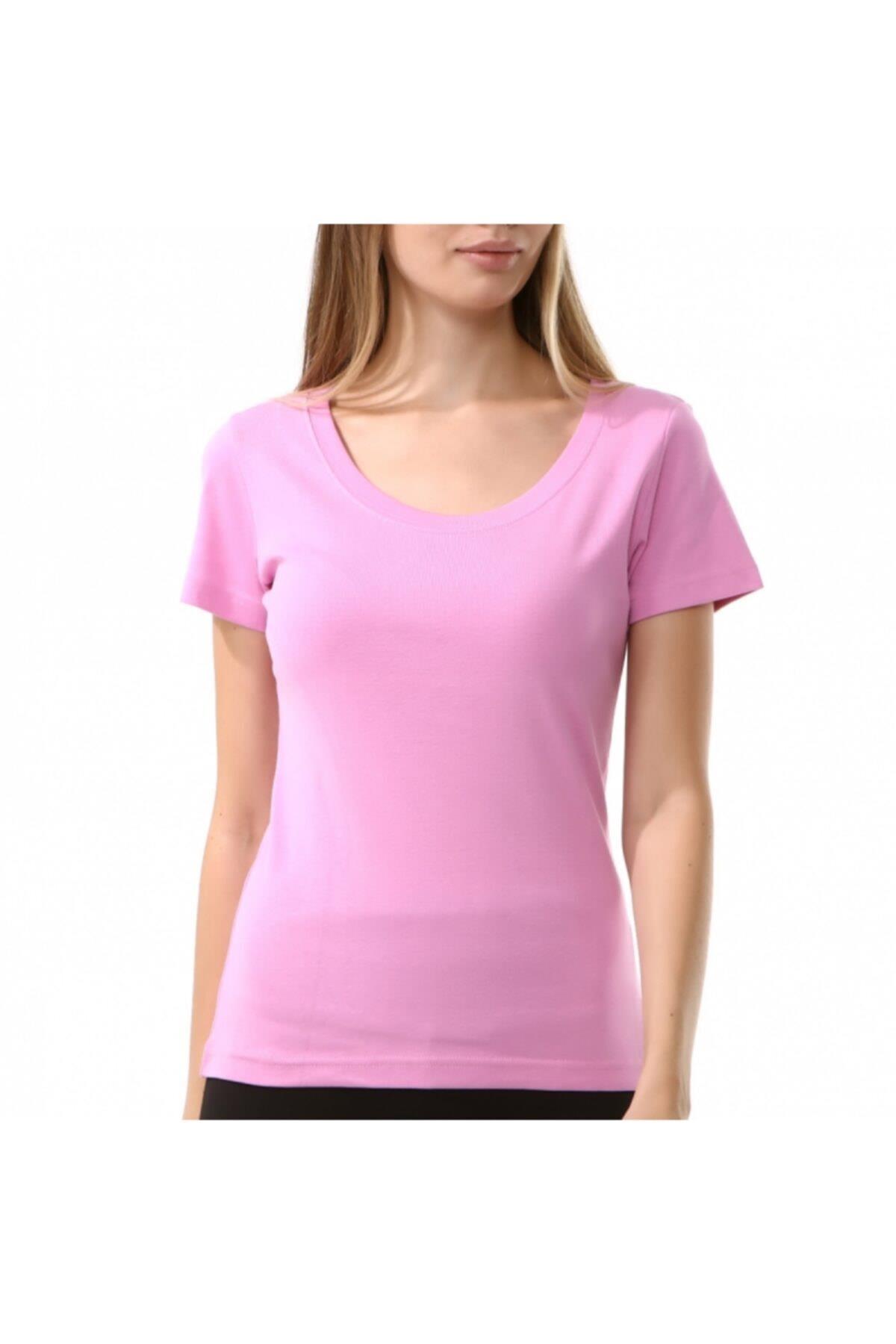 Kappa Kadın Basic T-shirt Elvo Pembe