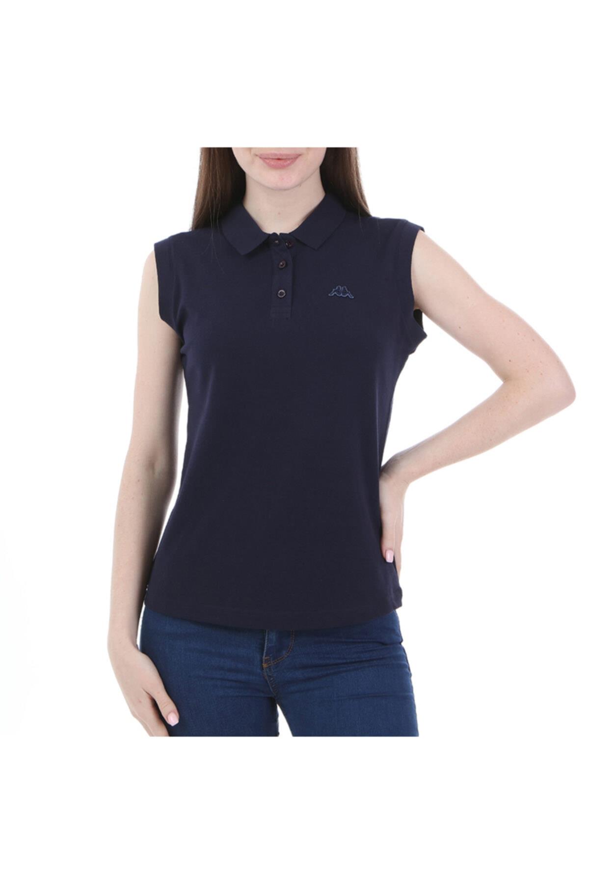 Kappa Kadın Lacivert Wws Rdk Kolsuz Polo T-shirt