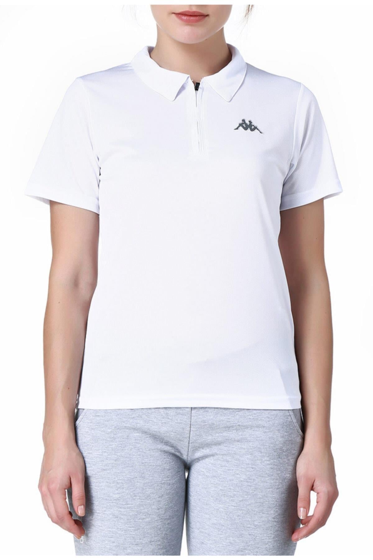 Kappa Polo Slim Fit T-shirt Beyaz