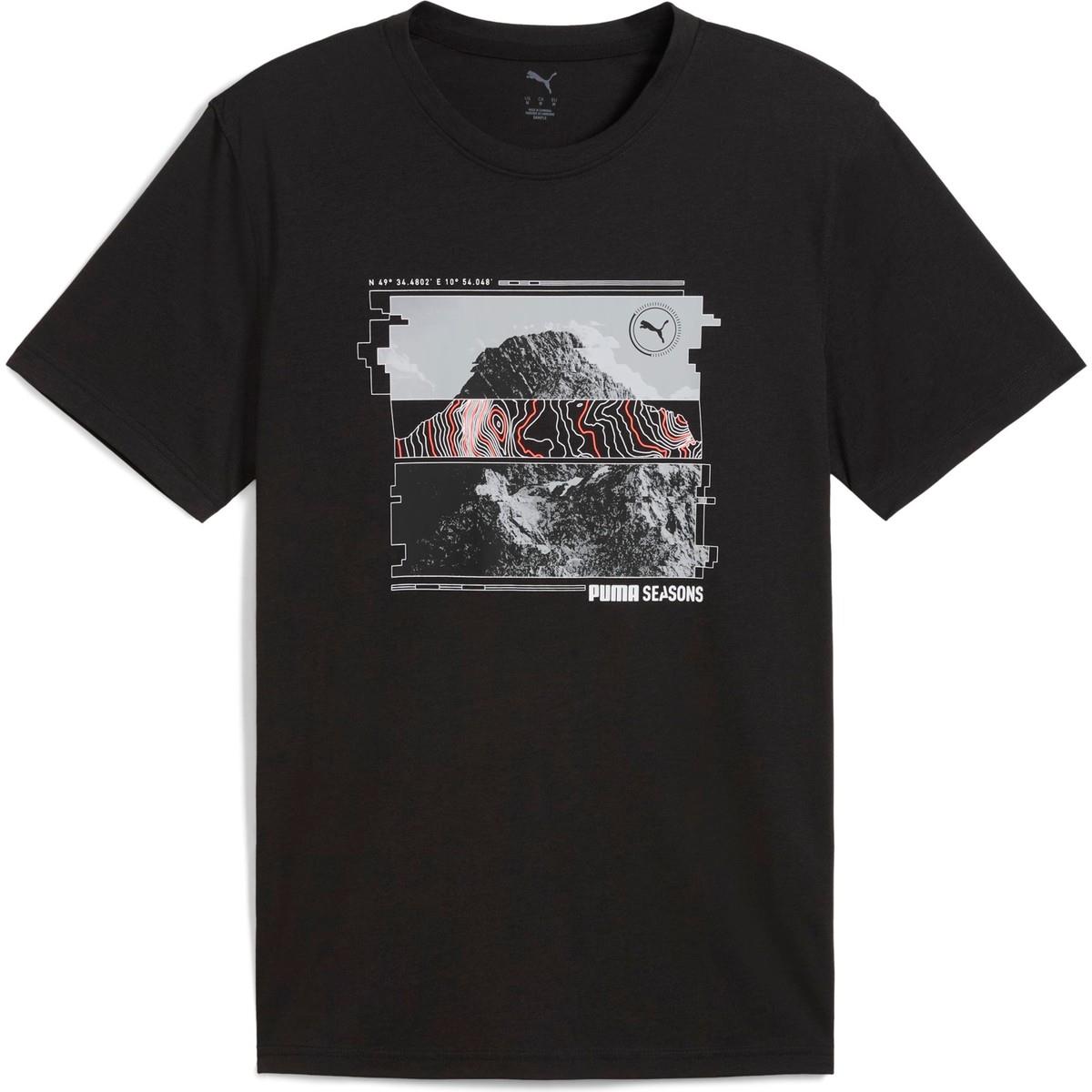 Puma GRAPHICS SEASONS UNISEX TEE Spor T-shirt