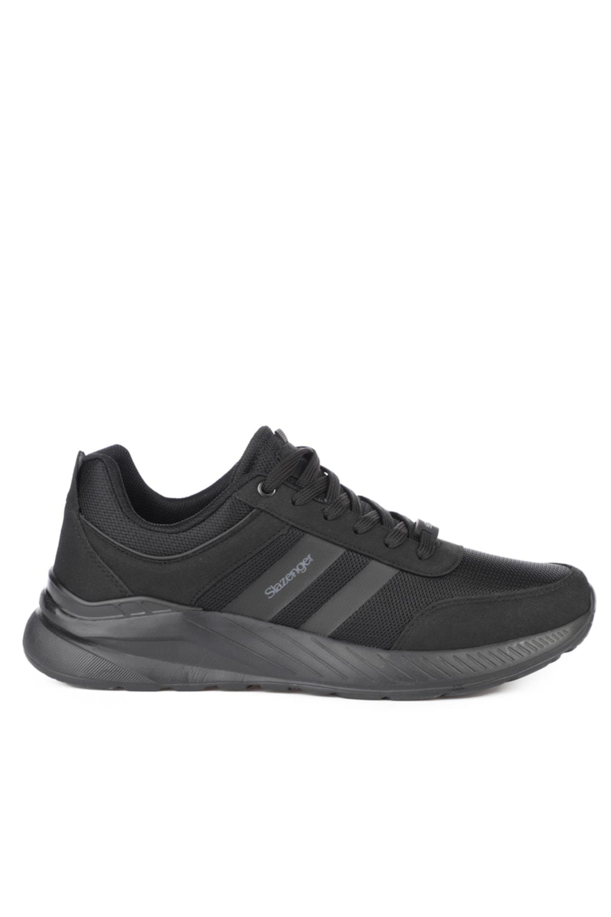 Slazenger Zeev Sneaker Erkek Ayakkabı Siyah / K.gri