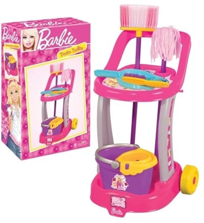 BARBIE TEMİZLİK ARABASI